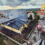 Francica (VV), incendio nella palestra comunale