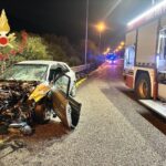 Catanzaro, incidente stradale all’uscita della galleria del Sansinato